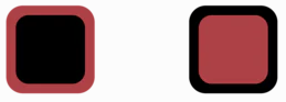 Port red | Jet black